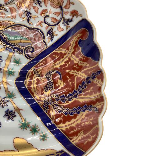 有田焼 (アリタヤキ) 盛皿 染錦松竹梅鳳凰文