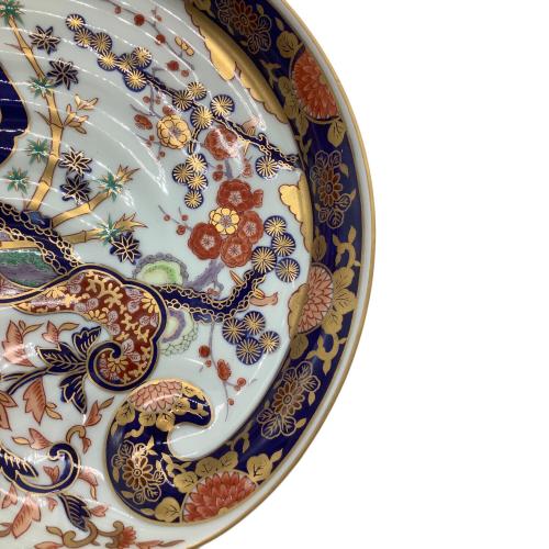 有田焼 (アリタヤキ) 盛皿 染錦松竹梅鳳凰文