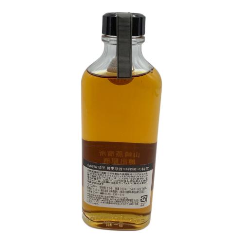 サントリー 山崎 ジャパニーズウィスキー 15年 190ml