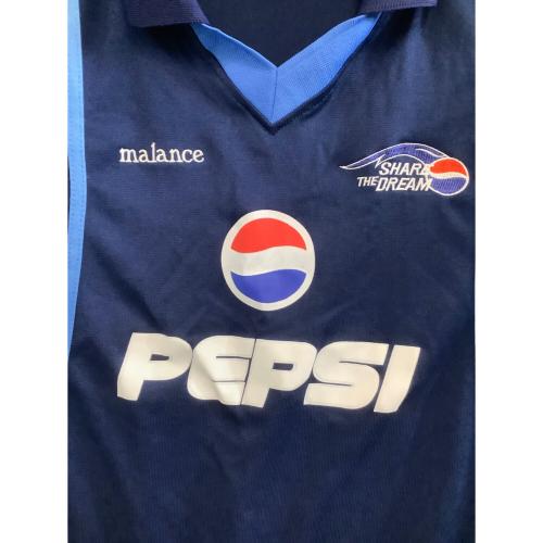Malance (マランス) 7 BECKHAM ゲームシャツ PEPSI メンズ ネイビー×ブルー