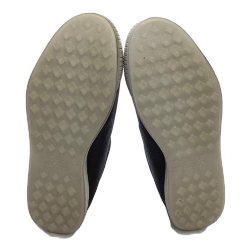 ECCO (エコー) Golf Street Retro Hybrid ゴルフシューズ EU41 ブラウン×ホワイト