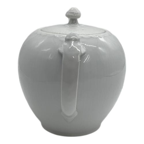 ROYAL COPENHAGEN (ロイヤル・コペンハーゲン) ティーポット ホワイトフルーテッド