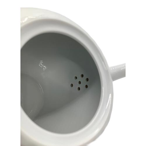 ROYAL COPENHAGEN (ロイヤル・コペンハーゲン) ティーポット ホワイトフルーテッド