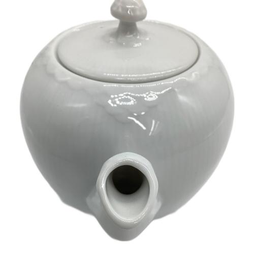 ROYAL COPENHAGEN (ロイヤル・コペンハーゲン) ティーポット ホワイトフルーテッド