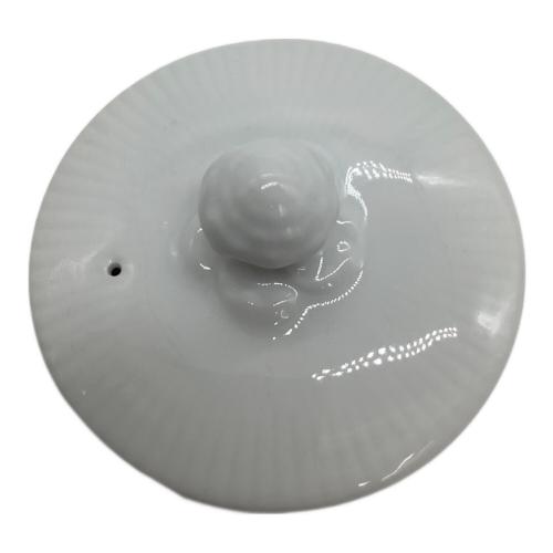 ROYAL COPENHAGEN (ロイヤル・コペンハーゲン) ティーポット ホワイトフルーテッド