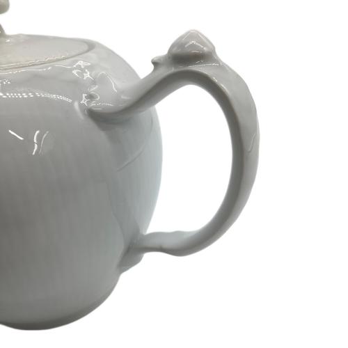 ROYAL COPENHAGEN (ロイヤル・コペンハーゲン) ティーポット ホワイトフルーテッド