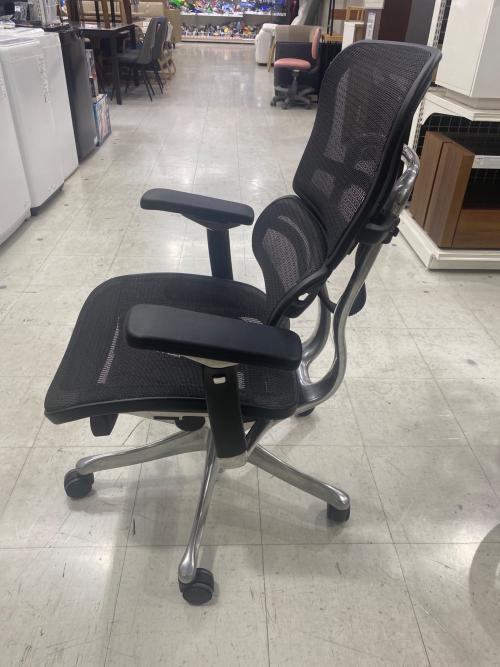 Ergohuman (エルゴヒューマン) オフィスチェア  ブラック×シルバー