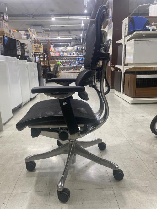 Ergohuman (エルゴヒューマン) オフィスチェア  ブラック×シルバー