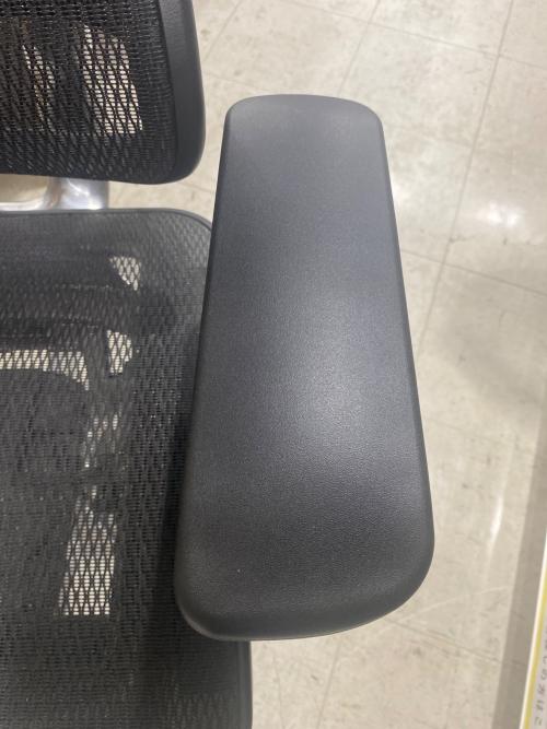 Ergohuman (エルゴヒューマン) オフィスチェア  ブラック×シルバー