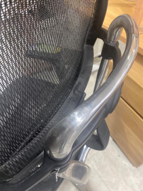 Ergohuman (エルゴヒューマン) オフィスチェア  ブラック×シルバー