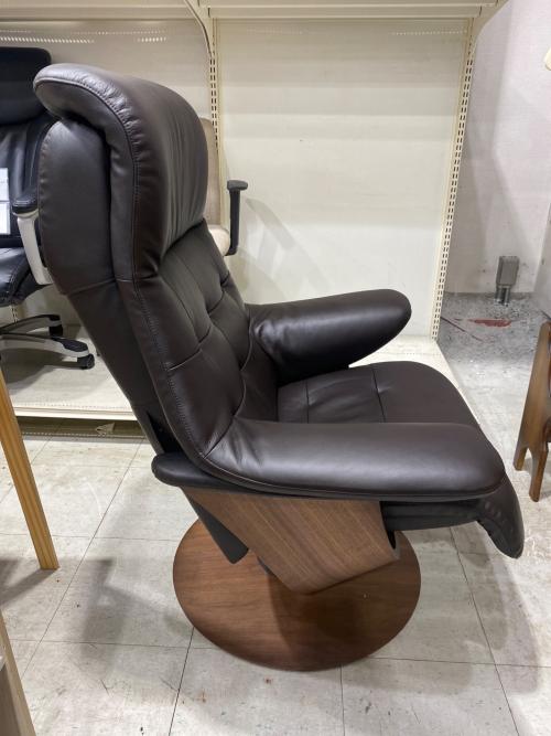 karimoku (カリモク) リクライニングチェアー RU7250  ブラック THE FIRST