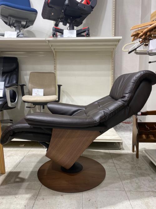 karimoku (カリモク) リクライニングチェアー RU7250  ブラック THE FIRST