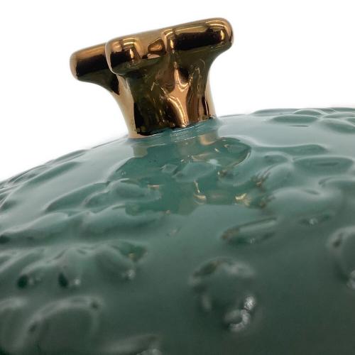 LE CREUSET (ルクルーゼ) 両手鍋 ミニココット・ロンド 14cm グリーン ノエル