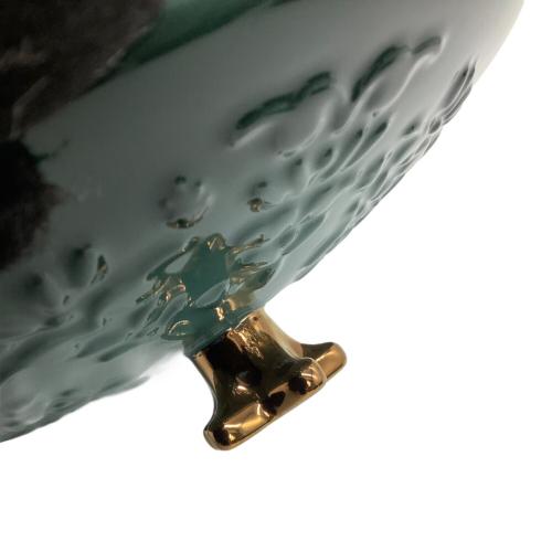 LE CREUSET (ルクルーゼ) 両手鍋 ミニココット・ロンド 14cm グリーン ノエル