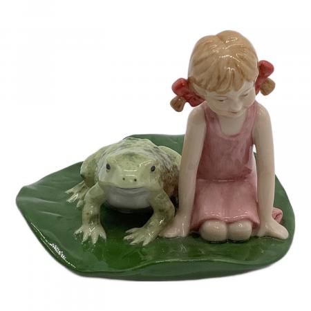 ロイヤルコペンハーゲン カエル フィギュリン 556 箱付き ROYAL COPENHAGEN (ロイヤル・コペンハーゲン) フィギュリン おやゆび