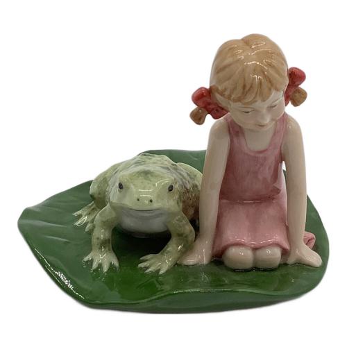 ROYAL COPENHAGEN (ロイヤル・コペンハーゲン) フィギュリン おやゆび姫とかえる アンデルセン