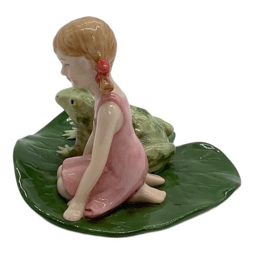 ROYAL COPENHAGEN (ロイヤル・コペンハーゲン) フィギュリン おやゆび姫とかえる アンデルセン