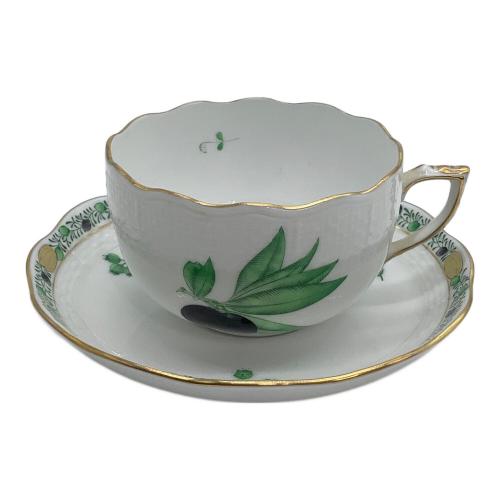 Herend (ヘレンド) カップ&ソーサー ヨゴレ有 アピシウスのハーブ
