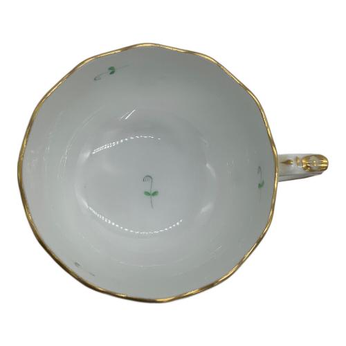 Herend (ヘレンド) カップ&ソーサー ヨゴレ有 アピシウスのハーブ