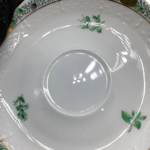 Herend (ヘレンド) カップ&ソーサー ヨゴレ有 アピシウスのハーブ