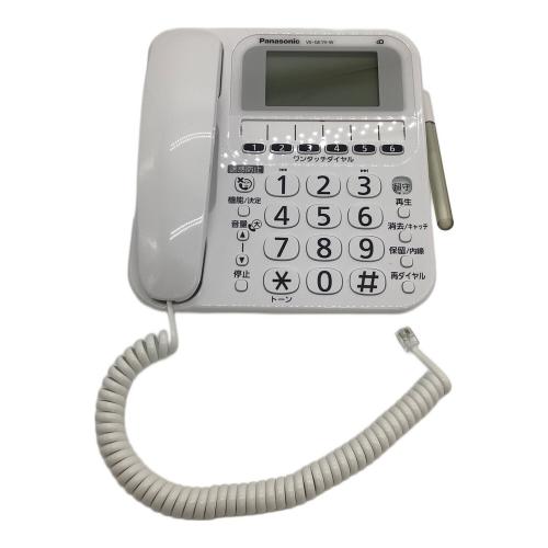 Panasonic (パナソニック) 子機付電話機 VE-GE19DL-W 2024年製