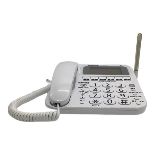 Panasonic (パナソニック) 子機付電話機 VE-GE19DL-W 2024年製