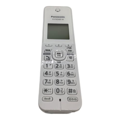 Panasonic (パナソニック) 子機付電話機 VE-GE19DL-W 2024年製