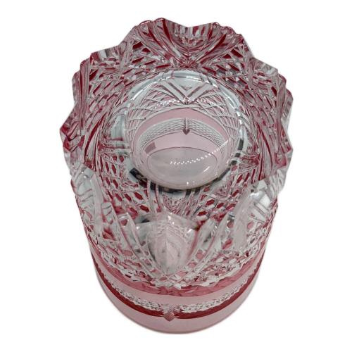 KAGAMI (カガミ) 江戸切子ペアタンブラー 魚子に六角籠目紋