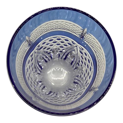 KAGAMI (カガミ) 江戸切子ペアタンブラー 魚子に六角籠目紋