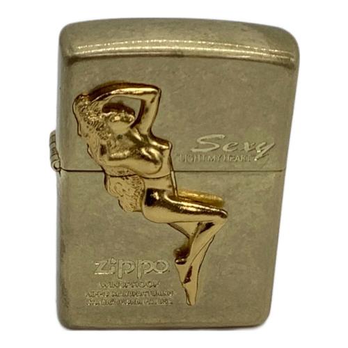 ZIPPO (ジッポー) オイルライター＆メンテナンスキット Sexy LIGHT MY HEART 1994年製