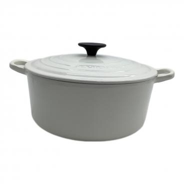 LE CREUSET (ルクルーゼ) 両手鍋 ブルーベルパープル ココットロンド