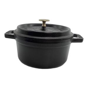 Staub (ストウブ) 両手鍋 20cm ブラック