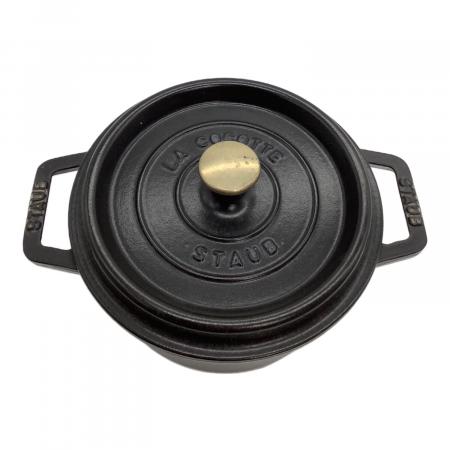 Staub (ストウブ) 両手鍋 20cm ブラック｜トレファクONLINE