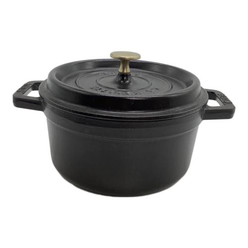 Staub (ストウブ) 両手鍋 20cm ブラック