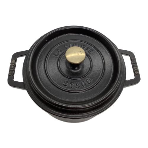 Staub (ストウブ) 両手鍋 20cm ブラック