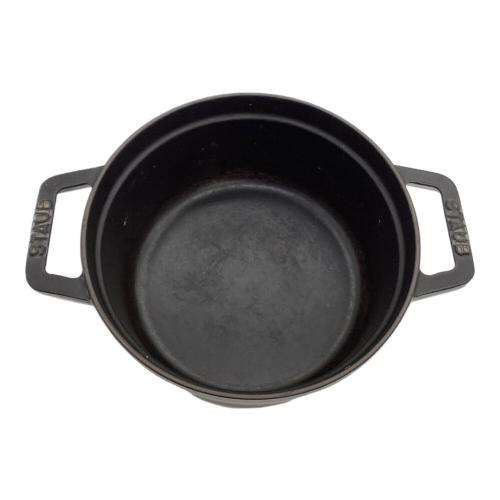 Staub (ストウブ) 両手鍋 20cm ブラック