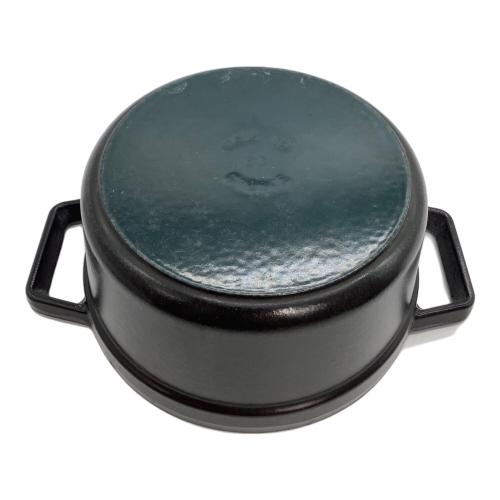 Staub (ストウブ) 両手鍋 20cm ブラック