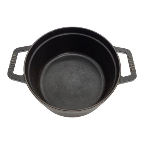 Staub (ストウブ) 両手鍋 20cm ブラック