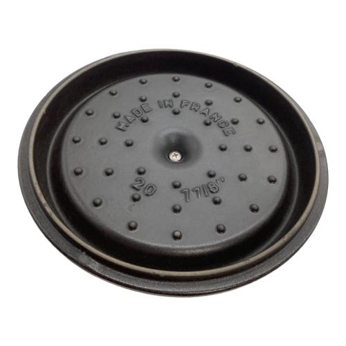 Staub (ストウブ) 両手鍋 20cm ブラック