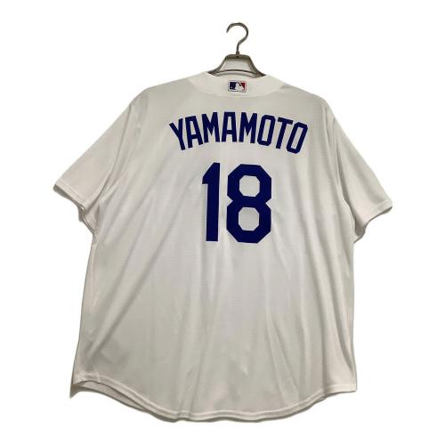 NIKE (ナイキ) ゲームシャツ 山本由伸 メンズ SIZE XL ホワイト