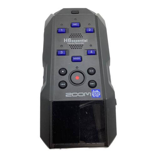 ZOOM (ズーム) ハンディレコーダー H6 essential