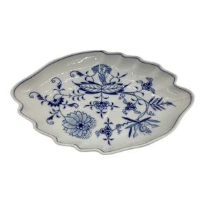 Meissen (マイセン) オーバルプレート ブルーオニオン