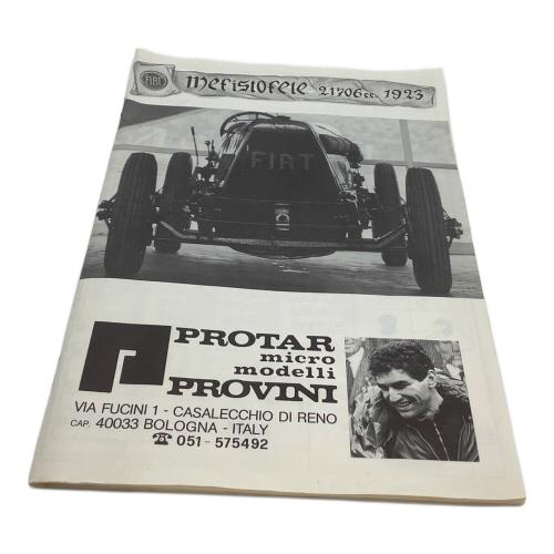 PEOTAR FIAT MEFISTOFELE 1:12 プラモデル ※現状販売 1923