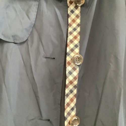 Aquascutum (アクアスキュータム) レインコート TAQ  41018-05 レディース SIZE LL ネイビー