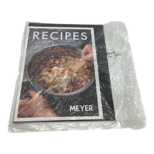 MEYER (マイヤー) 両手鍋 2.5L クイッカークッキング ブラック 18cm
