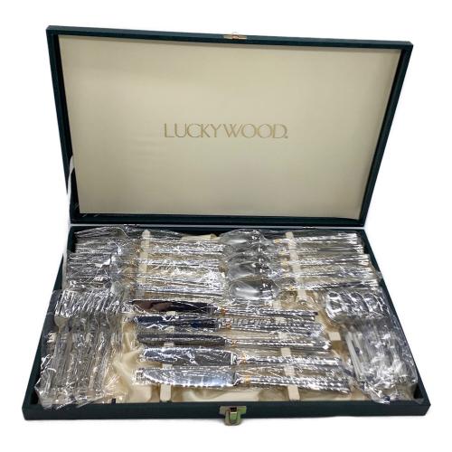 LUCKYWOOD (ラッキーウッド) カトラリーセット 25Pセット(5種類×5P )