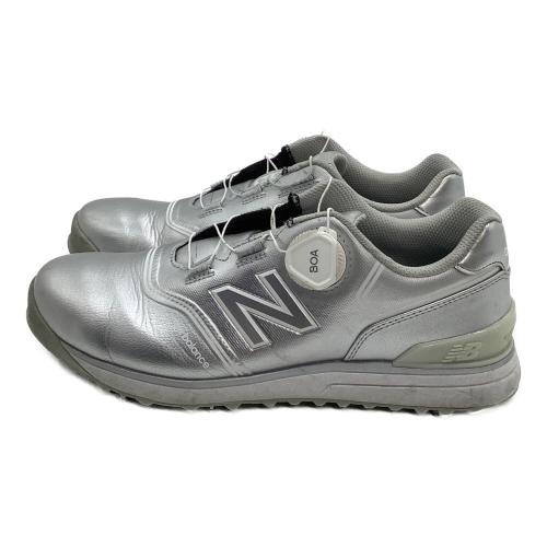 NEW BALANCE (ニューバランス) ゴルフシューズ UGB574B3 レディース  シルバー