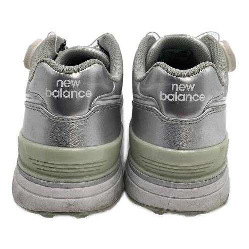 NEW BALANCE (ニューバランス) ゴルフシューズ UGB574B3 レディース  シルバー