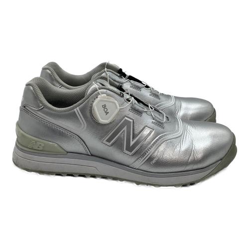 NEW BALANCE (ニューバランス) ゴルフシューズ UGB574B3 レディース  シルバー