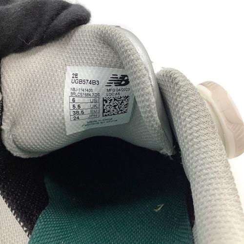 NEW BALANCE (ニューバランス) ゴルフシューズ UGB574B3 レディース  シルバー